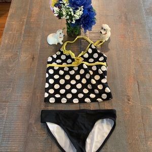 ⭐️Adorable Girls 2 Piece Bathing Suit By O.P Sz 6X